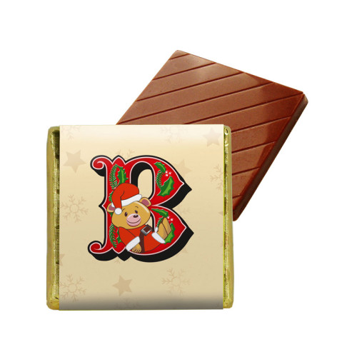 Box of 72 Xmas Alpha Bear Neapolitans + Sleeves - B