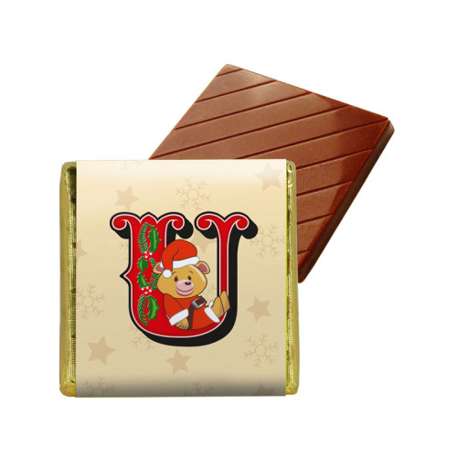 Box of 72 Xmas Alpha Bear Neapolitans + Sleeves - U