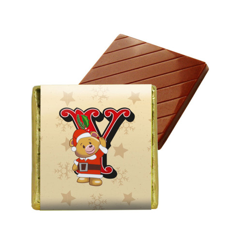 Box of 72 Xmas Alpha Bear Neapolitans + Sleeves - Y