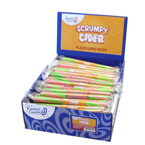 Novelty Flavoured Rock Bar - Scrumpy Cider 100 Bars