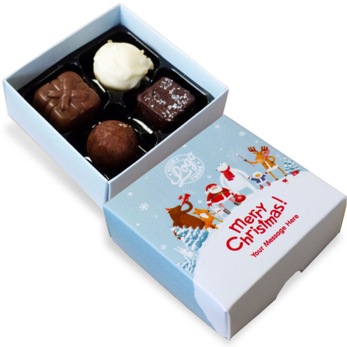 www.HamesChocolates.co.uk - Promotional Christmas 4 Choc Assortment