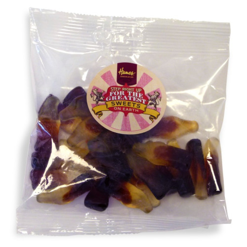 Yesteryear Euro Slot Hang Bag - Cola Bottles 100g x Outer of 18