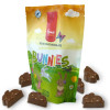 Hames - Solid Milk Chocolate Shaped Bunnies RA MB Cocoa & 100% Recyclable Pouch 100g x Outer of 9
