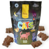Hames - Solid Milk Chocolate Shaped Cats RA MB Cocoa & 100% Recyclable Pouch 100g x Outer of 9
