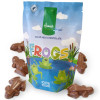Hames - Solid Milk Chocolate Shaped Frogs RA MB Cocoa & 100% Recyclable Pouch 100g x Outer of 9