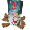 Hames - Solid Milk Chocolate Shaped Santa RA MB Cocoa & 100% Recyclable Pouch 100g x Outer of 9