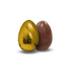25g Milk Chocolate Easter Egg Wrapped in Gold Foil