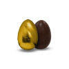25g Dark Chocolate Easter Egg Wrapped in Gold Foil