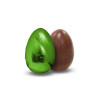 25g Milk Chocolate Easter Egg Wrapped in Green Foil