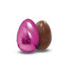 25g Milk Chocolate Easter Egg Wrapped in Pink Foil