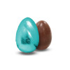 Promotional - 25g Milk Chocolate Easter Egg Wrapped in Turquoise Foil