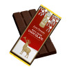 Festive Stag - Rich Dark Chocolate 50g Bar Wrapped in Gold Foil and Finished with a Festive Wrapper x Outer 16
