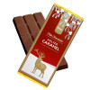 Festive Stag - Salted Caramel Flavour Milk Chocolate 50g Bar Wrapped in Gold Foil and Finished with a Festive Wrapper x Outer 16