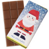 A Very Woolly Christmas - Santa Themed Knitted Milk Chocolate Bars 80g Wrapped in Gold Foil x Outer of 12