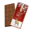 Festive Stag - 80g Milk Chocolate Bar Presented In A Card Sleeve With a Contemporary Festive Design x Outer 12