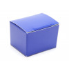 Fold-Up 1 Choc Ballotin Flat Top Box Only 37mm x 33mm x 31mm in Blue