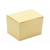 Fold-Up 1 Choc Ballotin Flat Top Box Only 37mm x 33mm x 31mm in Buttermilk Yellow