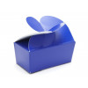 Fold-Up 2 Choc Ballotin Butterfly Top Box Only 66mm x 33mm x 31mm in Blue