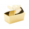 Fold-Up 2 Choc Ballotin Butterfly Top Box Only 66mm x 33mm x 31mm in Gold