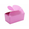 Fold-Up 2 Choc Ballotin Butterfly Top Box Only 66mm x 33mm x 31mm in Electric Pink