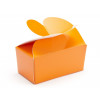 Fold-Up 2 Choc Ballotin Butterfly Top Box Only 66mm x 33mm x 31mm in Orange
