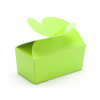 Fold-Up 2 Choc Ballotin Butterfly Top Box Only 66mm x 33mm x 31mm in Easter Green