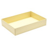Fold-Up 12 Chocolate Box Base Only 159mm x 112mm x 32mm in Cream