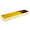 Fold-Up 16 Chocolate Box Base Only 310mm x 82mm x 32mm in Bright Gold