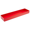 Fold-Up 16 Chocolate Box Base Only 310mm x 82mm x 32mm in Red