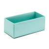 Fold-Up 2 Chocolate Box Base Only 78mm x 41mm x 32mm in Aqua