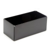 Fold-Up 2 Chocolate Box Base Only 78mm x 41mm x 32mm in Black