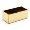 Fold-Up 2 Chocolate Box Base Only 78mm x 41mm x 32mm in Bright Gold