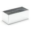 Fold-Up 2 Chocolate Box Base Only 78mm x 41mm x 32mm in Silver