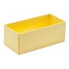 Fold-Up 2 Chocolate Box Base Only 78mm x 41mm x 32mm in Buttermilk Yellow