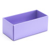 Fold-Up 2 Chocolate Box Base Only 78mm x 41mm x 32mm in Lilac