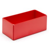 Fold-Up 2 Chocolate Box Base Only 78mm x 41mm x 32mm in Red