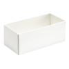 Fold-Up 2 Chocolate Box Base Only 78mm x 41mm x 32mm in White