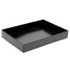 Fold-Up 24 Chocolate Box Base Only 221mm x 159mm x 32mm in Black