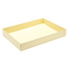 Fold-Up 24 Chocolate Box Base Only 221mm x 159mm x 32mm in Cream