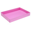 Fold-Up 24 Chocolate Box Base Only 221mm x 159mm x 32mm in Electric Pink