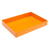 Fold-Up 24 Chocolate Box Base Only 221mm x 159mm x 32mm in Orange