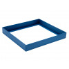 Elegant Texture-Embossed Matt Finish 36 Choc Square Wibalin Gift Box Base Only 233mm x 218mm x 32mm in Blue