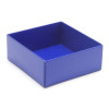 Fold-Up 4 Chocolate Box Base Only 78mm x 82mm x 32mm in Blue