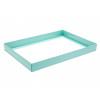 Fold-Up 48 Chocolate Box Base Only 312mm x 217mm x 32mm in Aqua
