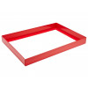 Fold-Up 48 Chocolate Box Base Only 312mm x 217mm x 32mm in Red