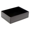 Fold-Up 6 Chocolate Box Base Only 112mm x 82mm x 32mm in Black