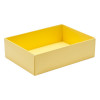 Fold-Up 6 Chocolate Box Base Only 112mm x 82mm x 32mm in Buttermilk Yellow