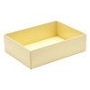 Fold-Up 6 Chocolate Box Base Only 112mm x 82mm x 32mm in Cream