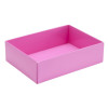 Fold-Up 6 Chocolate Box Base Only 112mm x 82mm x 32mm in Electric Pink