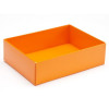 Fold-Up 6 Chocolate Box Base Only 112mm x 82mm x 32mm in Orange